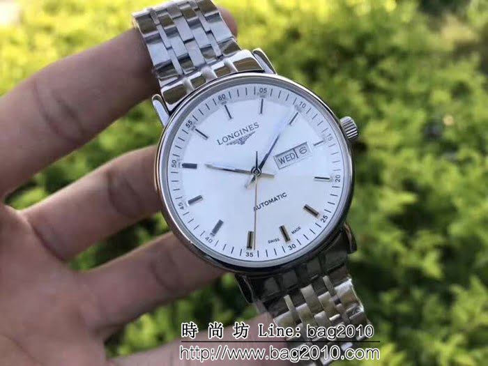 LONGINES浪琴 最新實拍 精緻款男士腕表 WSS1674